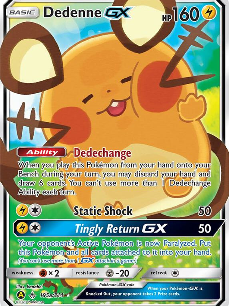 Dedenne GX - 195a/214 #195a 1