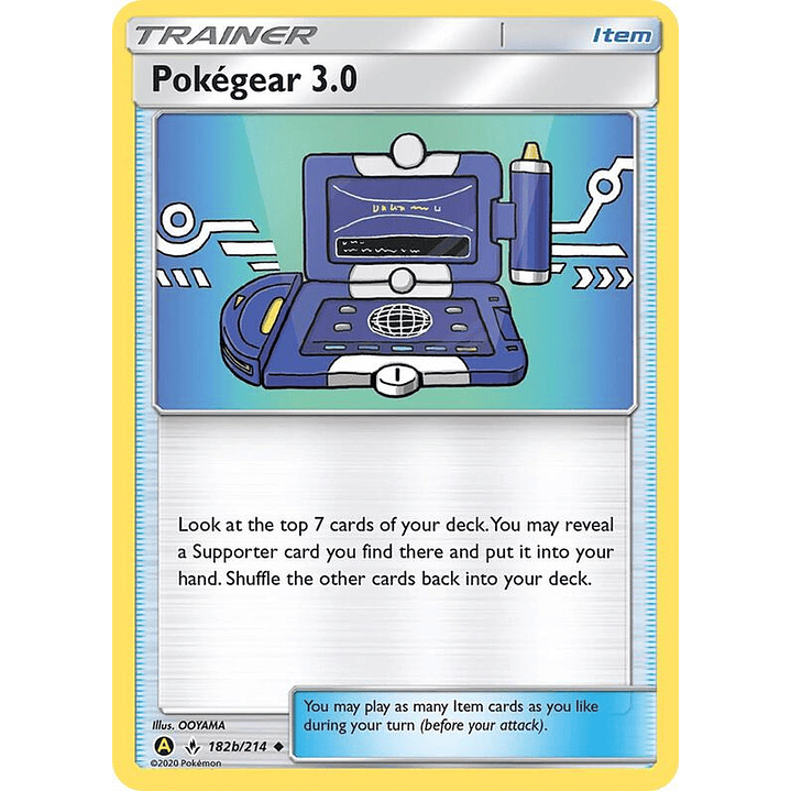 Pokegear 3.0 - 182b/214 #182b 1