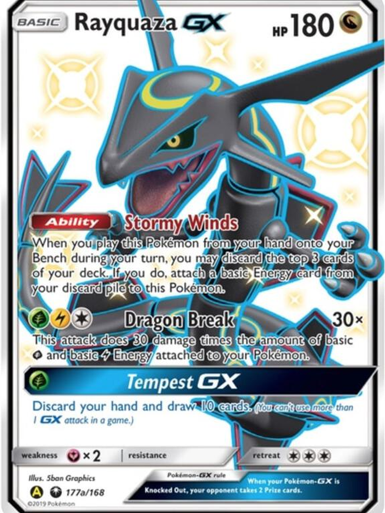 Rayquaza GX - 177a/168 #177a 1
