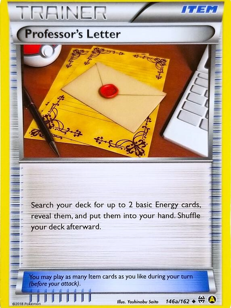 Professor's Letter - 146a/162 #146a 1