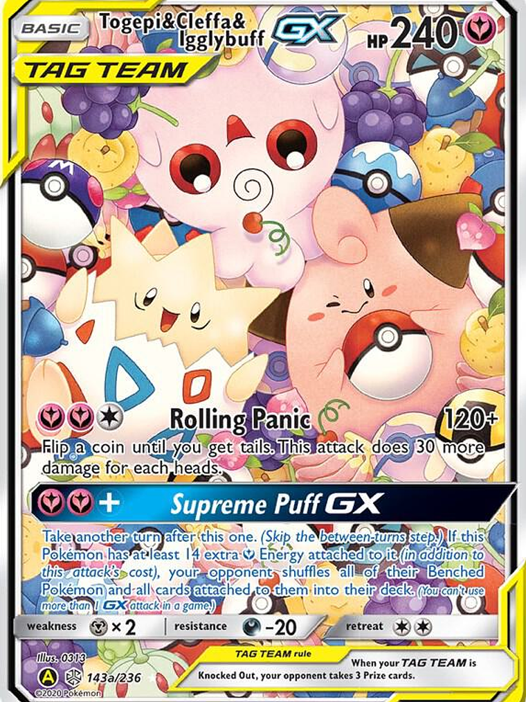 Togepi & Cleffa & Igglybuff GX - 143a/236 #143a 1