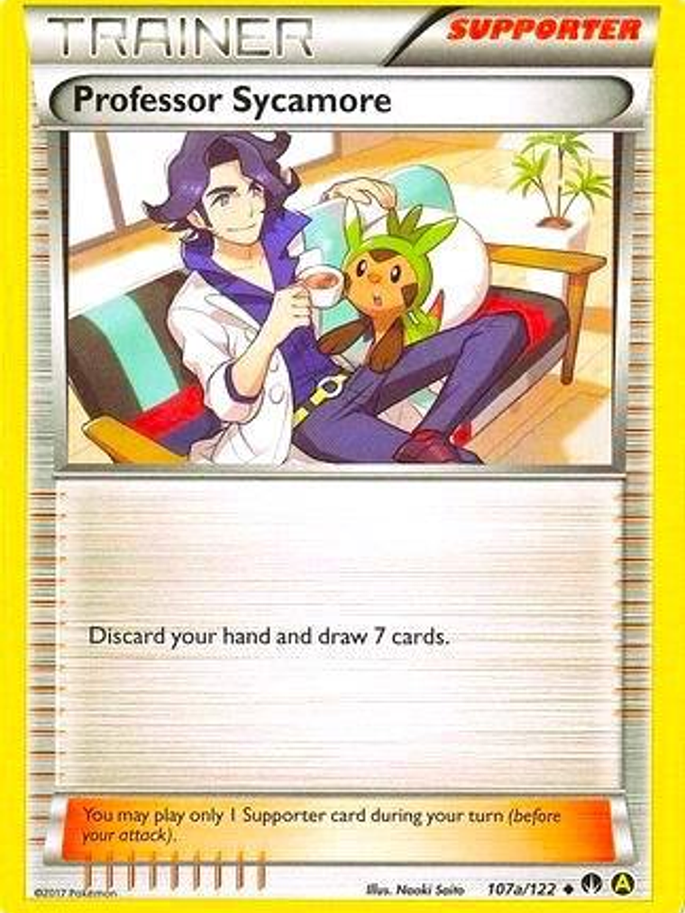 Professor Sycamore - 107a/122 (Non-Holo) #107a 1
