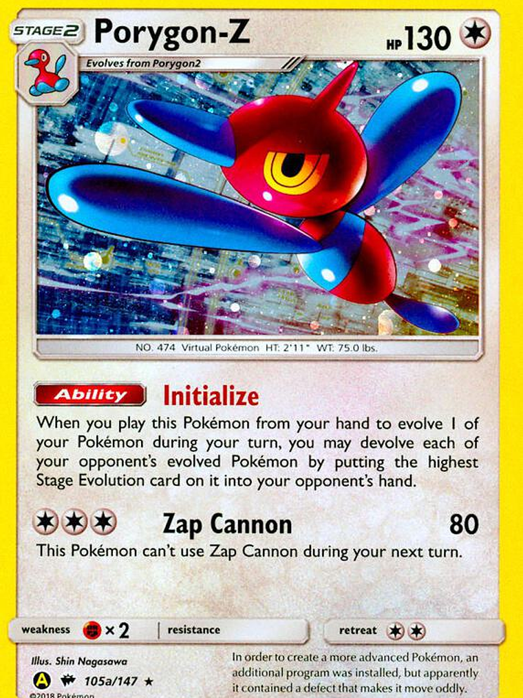 Porygon-Z - 105a/147 #105a 1