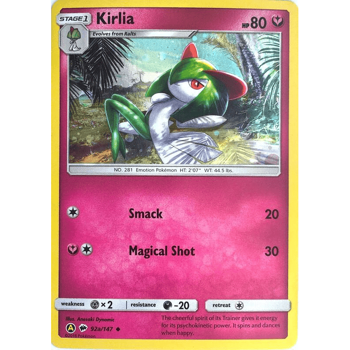 Kirlia - 92a/147 #092a 1