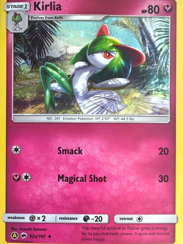 Kirlia - 92a/147 #092a 1