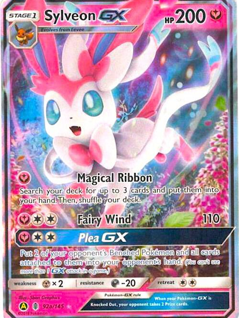 Sylveon GX - 92a/145 #092a 1
