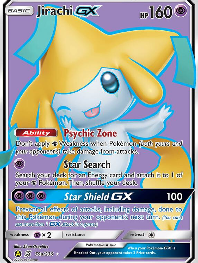 Jirachi GX - 79a/236 #079a 1