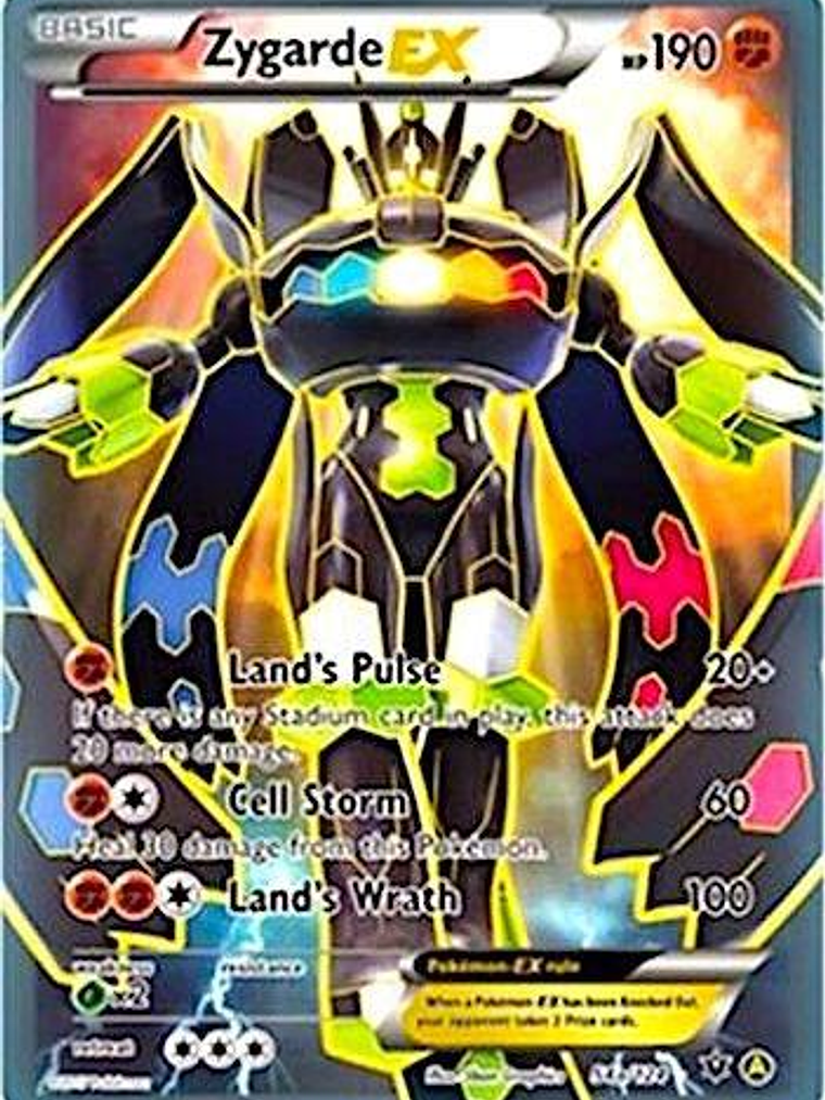 Zygarde EX - 54a/124 #054a 1