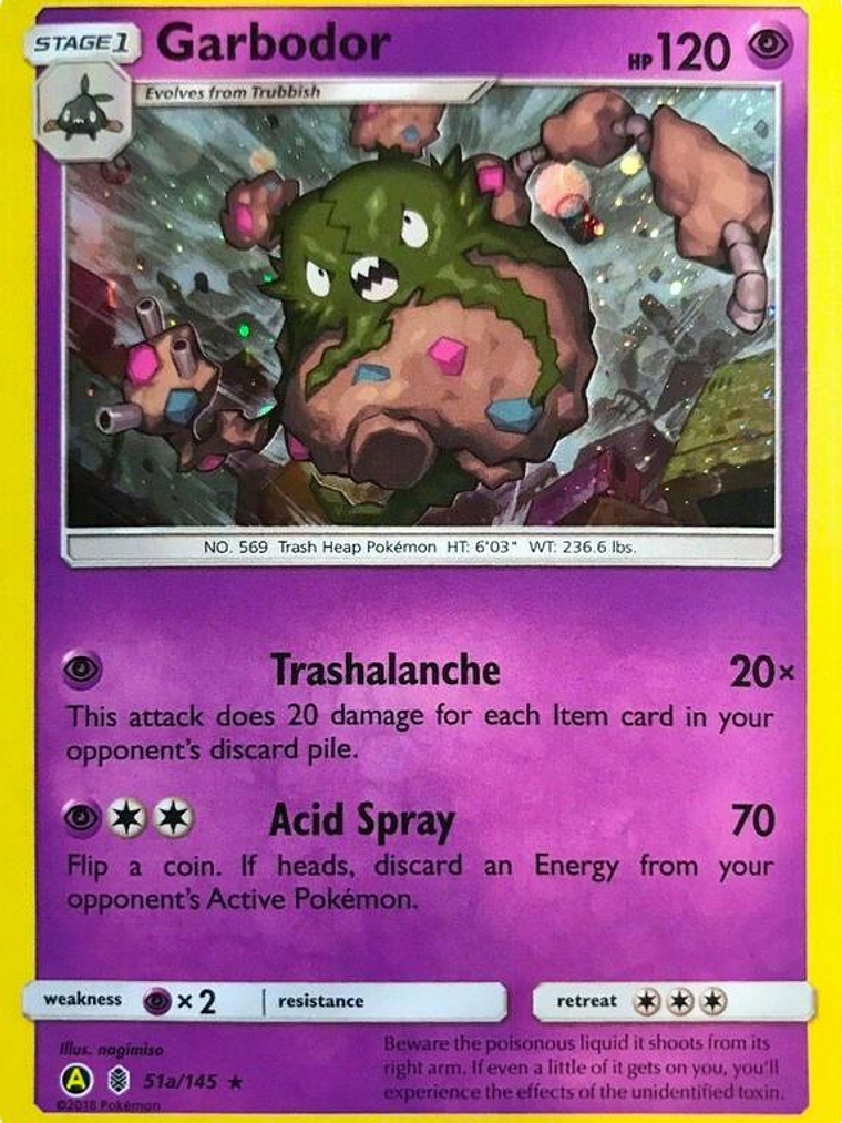 Garbodor - 51a/145 (Cosmos Holo) #051a 1