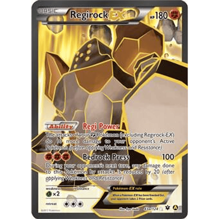 Regirock EX - 43a/124 #043a 1