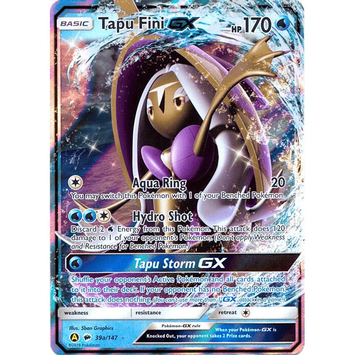 Tapu Fini GX - 39a/147 #039a 1
