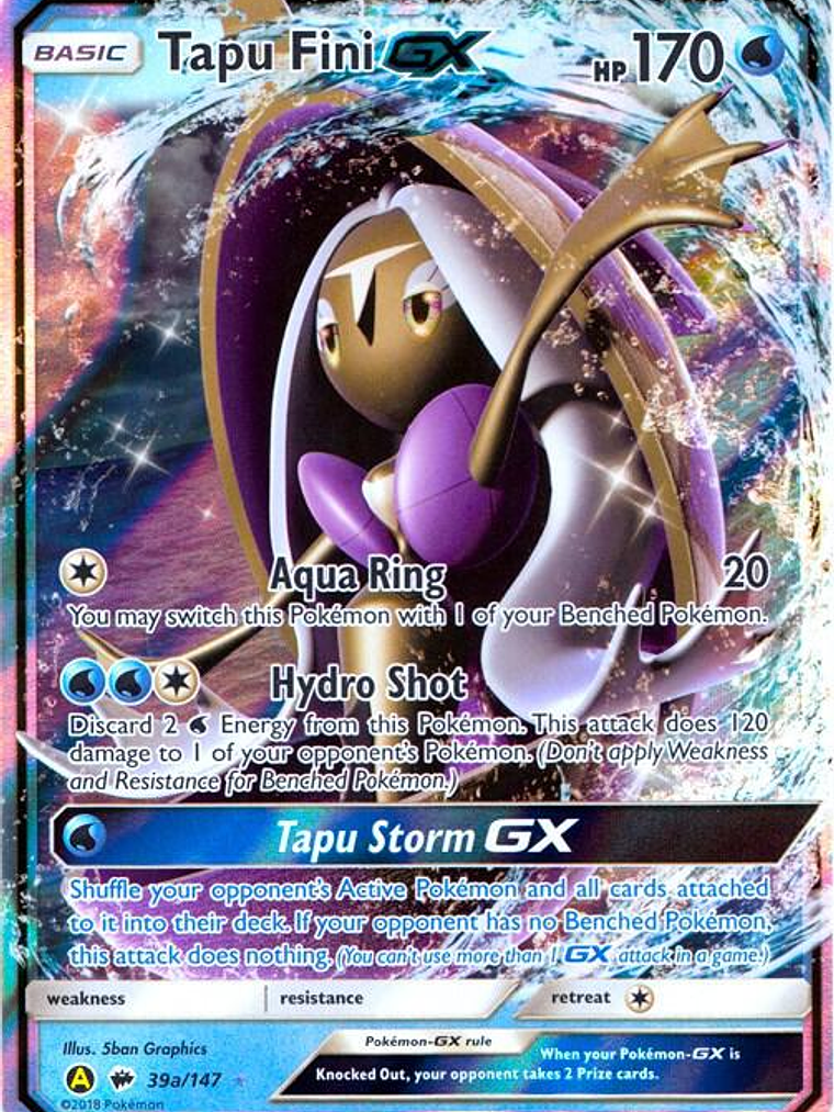 Tapu Fini GX - 39a/147 #039a 1