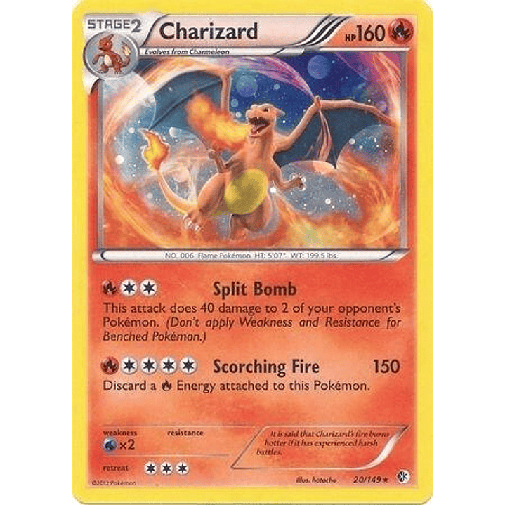 Charizard - 20/149 (Cosmos Holo) #020 1