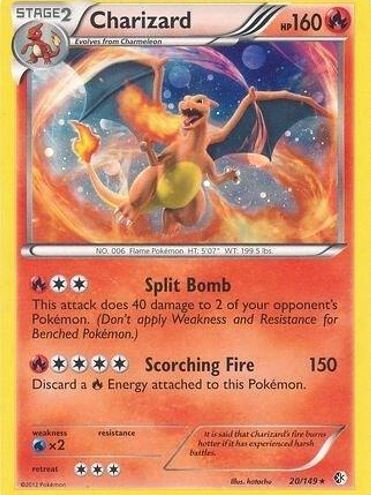 Charizard - 20/149 (Cosmos Holo) #020 1