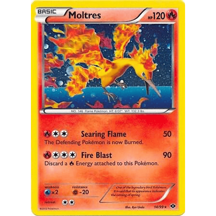 Moltres - 14/99 (Next Destinies) #014 1