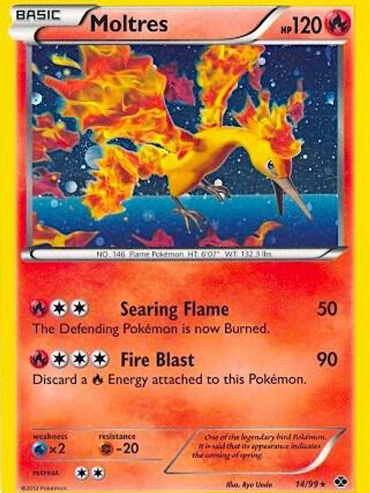 Moltres - 14/99 (Next Destinies) #014 1