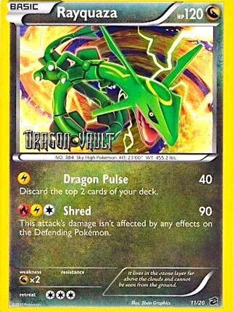 Rayquaza - 11/20 (Dragon Vault) #011 1