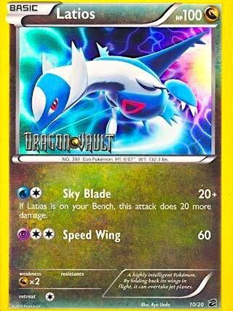 Latios - 10/20 (Dragon Vault) #010 1