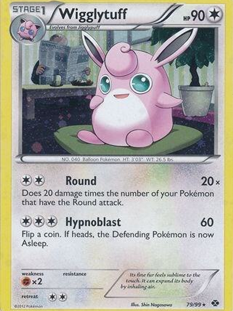 Wigglytuff - 79/99 (Cosmos Holo) #079 1