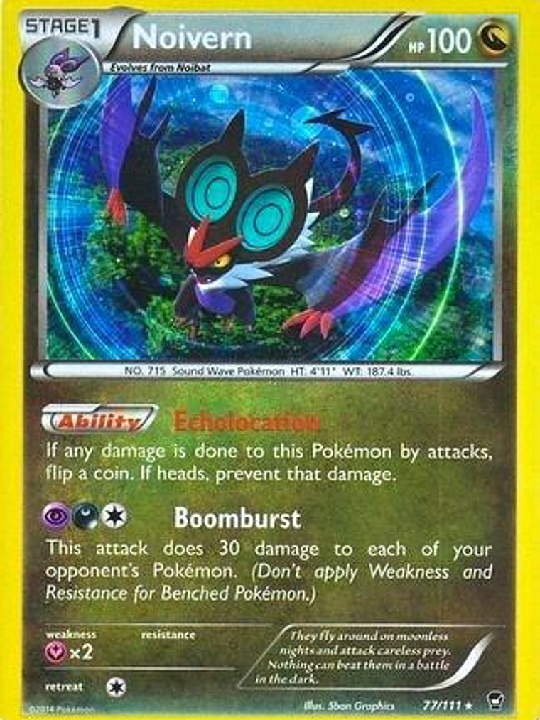 Noivern - 77/111 (Cosmos Holo) #077 1