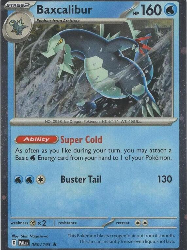 Baxcalibur - 060/193 (Cosmos Holo) #060 1