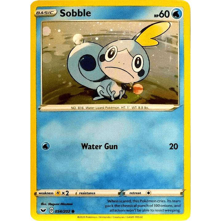 Sobble - 54/202 (Cosmos Holo) #054 1