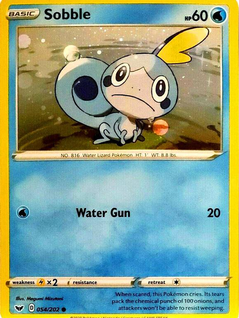 Sobble - 54/202 (Cosmos Holo) #054 1