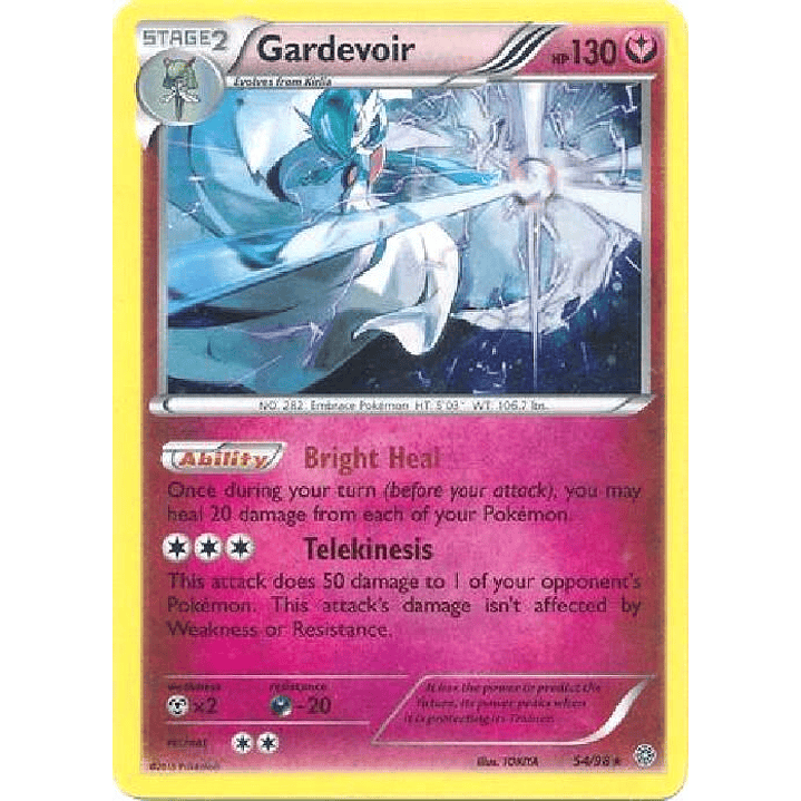 Gardevoir - 54/98 (Cosmos Holo) #054 1