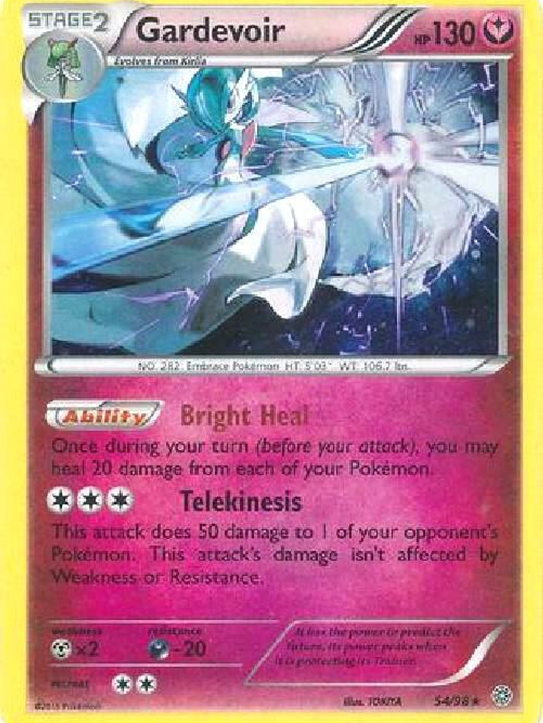 Gardevoir - 54/98 (Cosmos Holo) #054 1