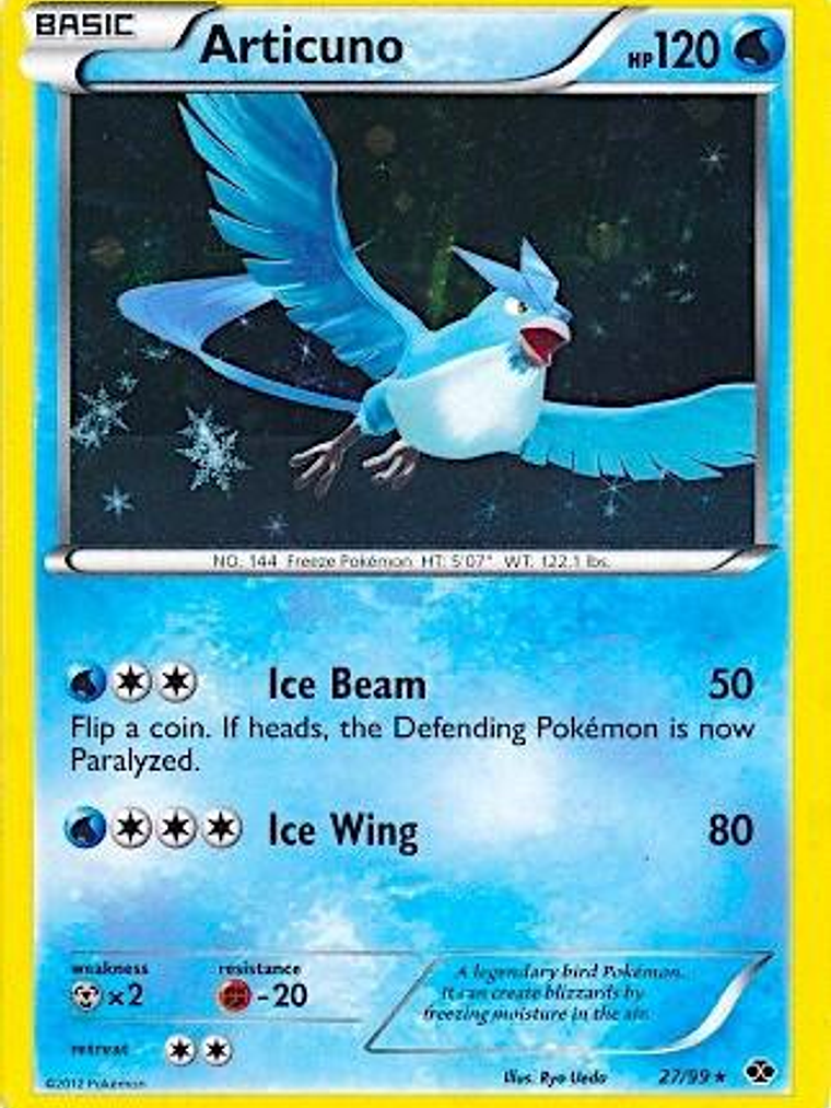 Articuno - 27/99 (Next Destinies) #027 1