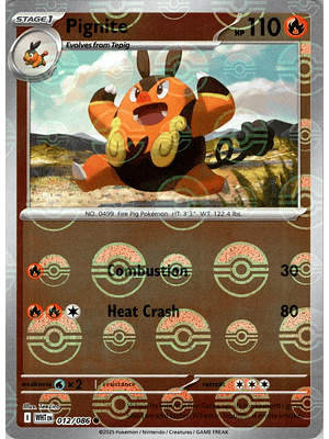Pignite (Poke Ball Pattern) #012
