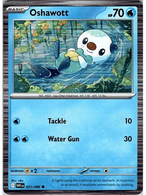 Oshawott (Holo) #021