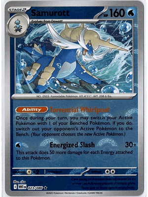 Samurott (Poke Ball Pattern) #023