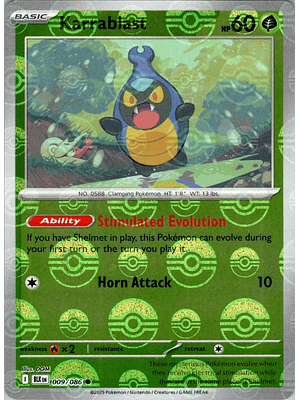 Karrablast (Poke Ball Pattern) #009