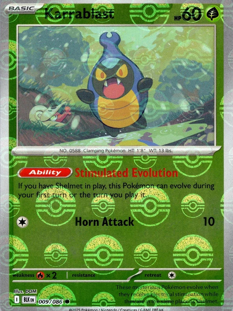 Karrablast (Poke Ball Pattern) #009 1