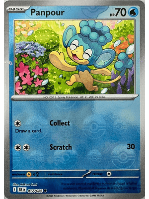 Panpour (Poke Ball Pattern) #017