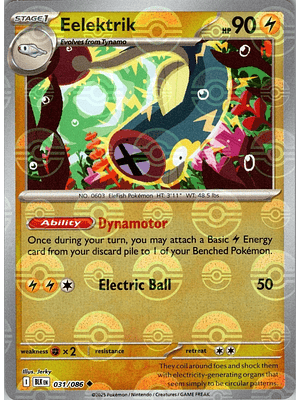 Eelektrik (Poke Ball Pattern) #031