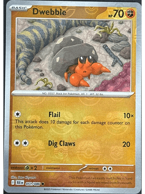 Dwebble (Master Ball Pattern) #051