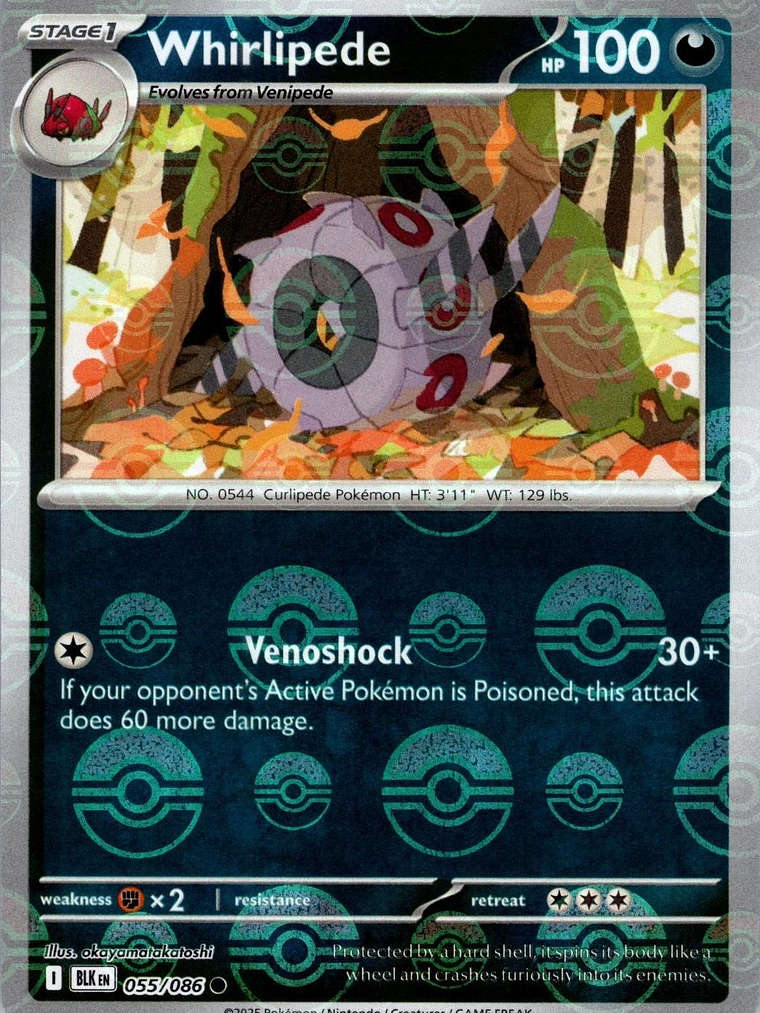Whirlipede (Poke Ball Pattern) #055 1