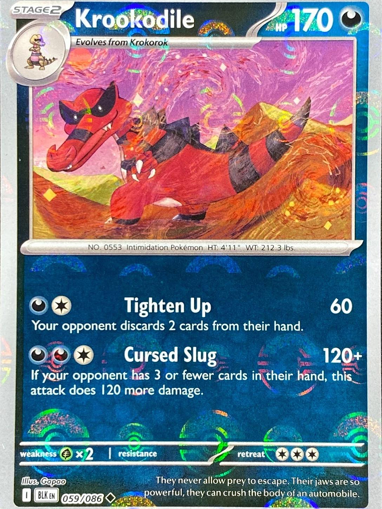 Krookodile (Poke Ball Pattern) #059 1