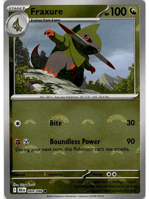 Fraxure (Poke Ball Pattern) #069