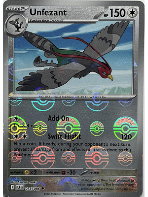 Unfezant (Poke Ball Pattern) #073