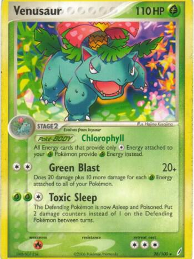 Venusaur - 28/100 (EX Crystal Guardians) #028 1