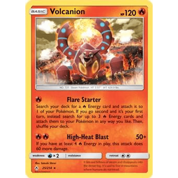 Volcanion - 25/214 #025 1
