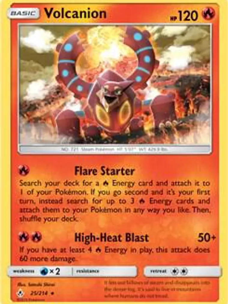 Volcanion - 25/214 #025 1