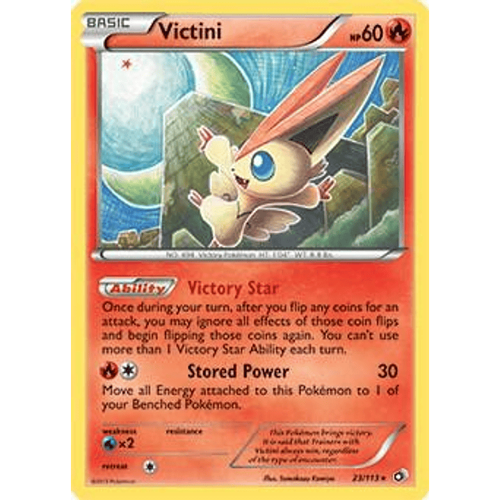 Victini - 23/113 (BW Legendary Treasures) #023 1