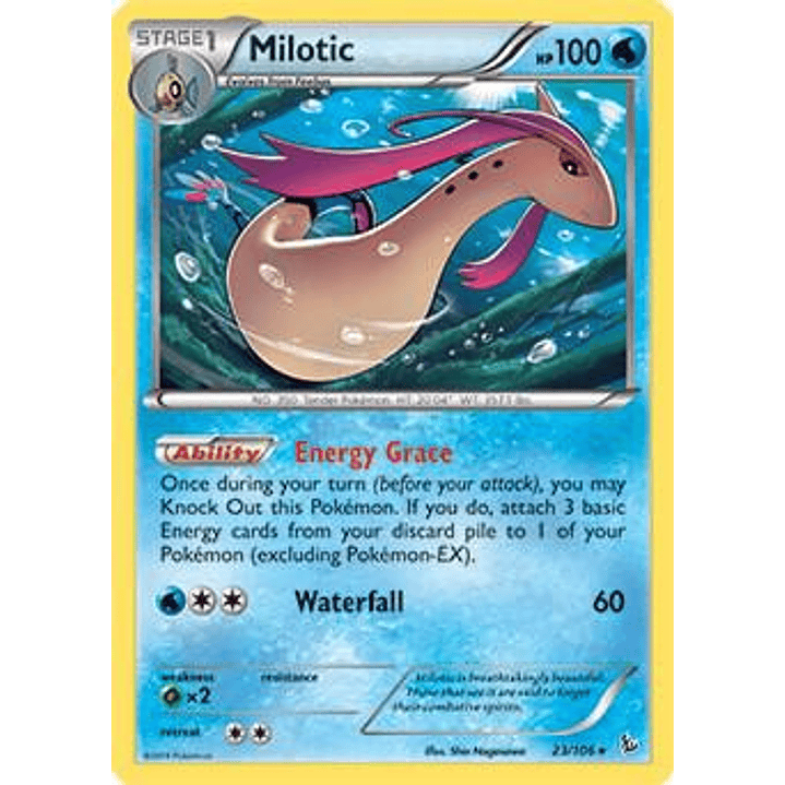 Milotic - 23/106 (XY Flashfire) #023 1