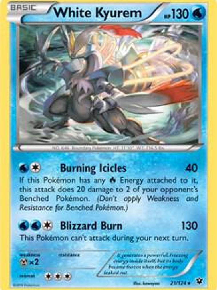 White Kyurem - 21/124 (XY Fates Collide) #021 1