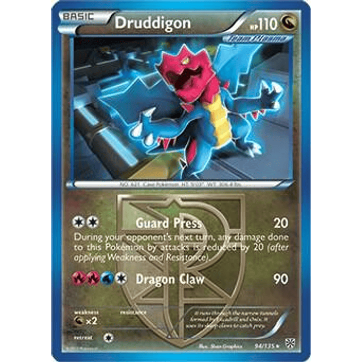 Druddigon - 94/135 (BW Plasma Storm) #094 1