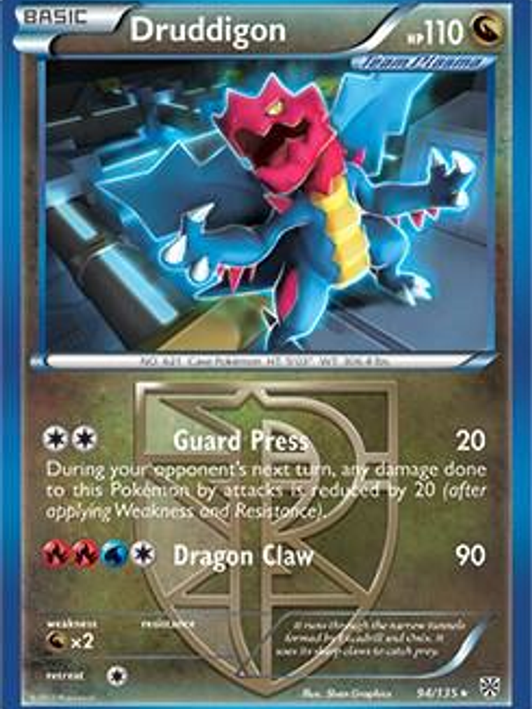 Druddigon - 94/135 (BW Plasma Storm) #094 1
